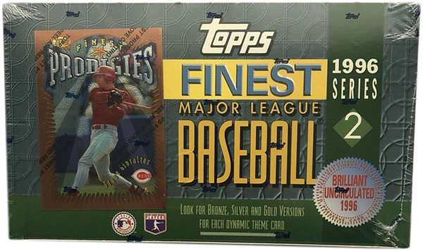 1996 Topps Finest Series 2 Baseball Box Break and Breakdown