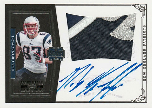 rob gronkowski jersey card