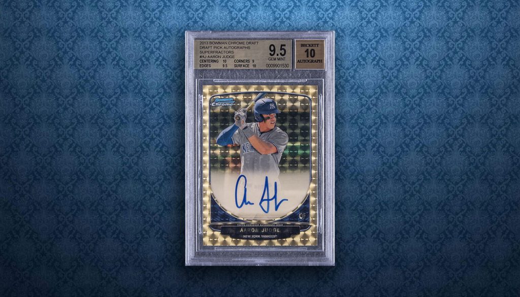 Aaron Judge Rookie Cards and Prospect Cards