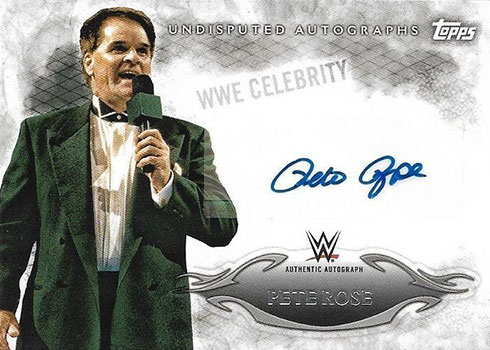 Pete Rose Enters the WWE Hall of Fame