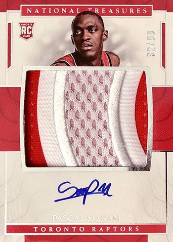 Pascal Siakam Rookie Card Rankings and What's Most Valuable