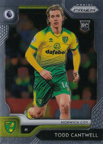 2019-20 Panini Chronicles Soccer Prizm Todd Cantwell