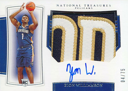 PANINI opulence ZION WILLIAMSON RCナイキパッチ PANINI opulence