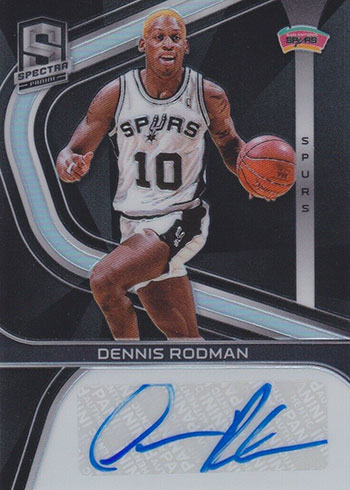 2019-20 Panini Spectra Basketball Spectra Signatures Dennis Rodman