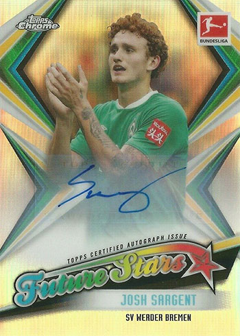 2019-20 Topps Chrome Bundesliga Checklist, Team Set Lists, Box Info