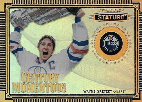 2019-20 Upper Deck Stature Hockey Century Momentous Wayne Gretzky