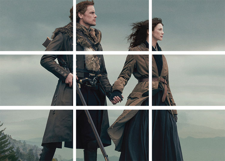 2020 Cryptozoic Outlander Season 4 Puzzle