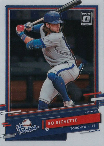 2020 Donruss Optic Baseball The Rookies Bo Bichette