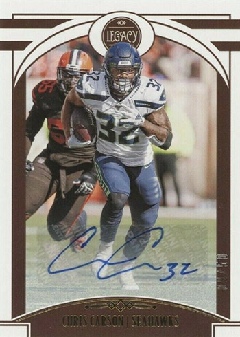 Chris Carson NFL Memorabilia, Chris Carson Collectibles, Verified