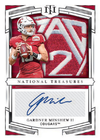 2020 Playoff National Treasures Football - BC Rookie Material Signatures  RPS #14 - Jalen Hurts [8/10]