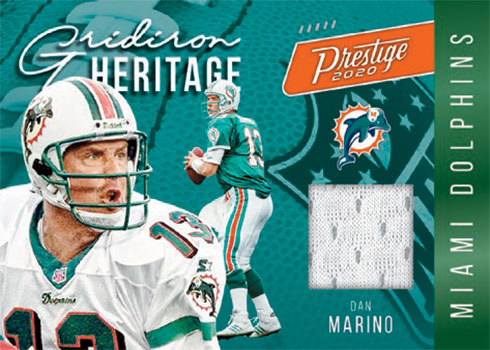 Donald Driver 2020 Panini Prestige Gridiron Heritage Jersey Relic