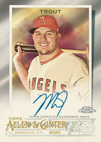 2020 Topps Allen & Ginter Baseball Checklist, Team Set Lists, Box Info