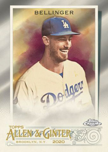 2020 Topps Allen & Ginter Chrome Baseball Base