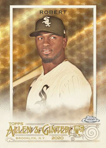 2020 Topps Allen & Ginter Chrome Baseball Superfractors