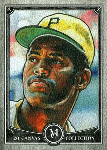 2020 Topps Museum Collection Baseball Canvas Collection Reprints Roberto Clemente