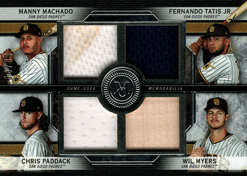 2020 Topps Museum Collection - Signature Swatch Dual Relics