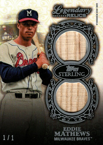 2023 Topps Sterling Will Clark Buster Posey Relic Auto 5/5 San