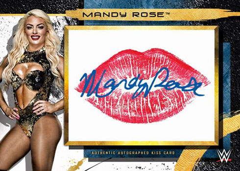 2020 Topps WWE Fully Loaded Autographed Kiss Relics