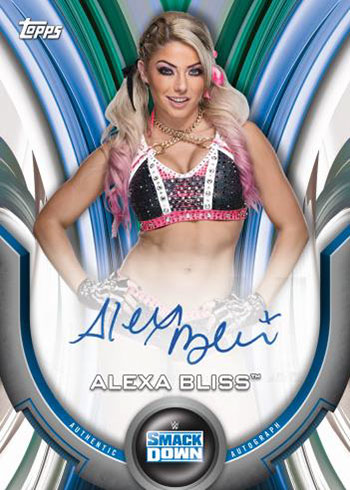 2020 Topps WWE Women's Division Alexa Bliss Autograph
