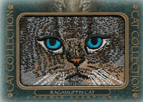 2020 Upper Deck Goodwin Champions Cat Collection Relics Ragamuffin Cat