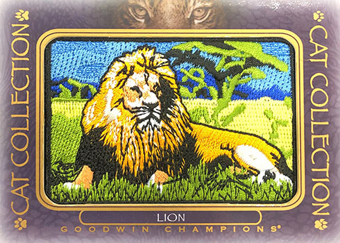 2020 Upper Deck Goodwin Champions Cat Collection Patches