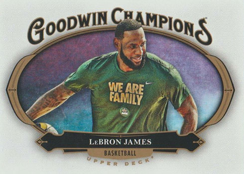 2020 Upper Deck Goodwin Champions LeBron James Horizontal