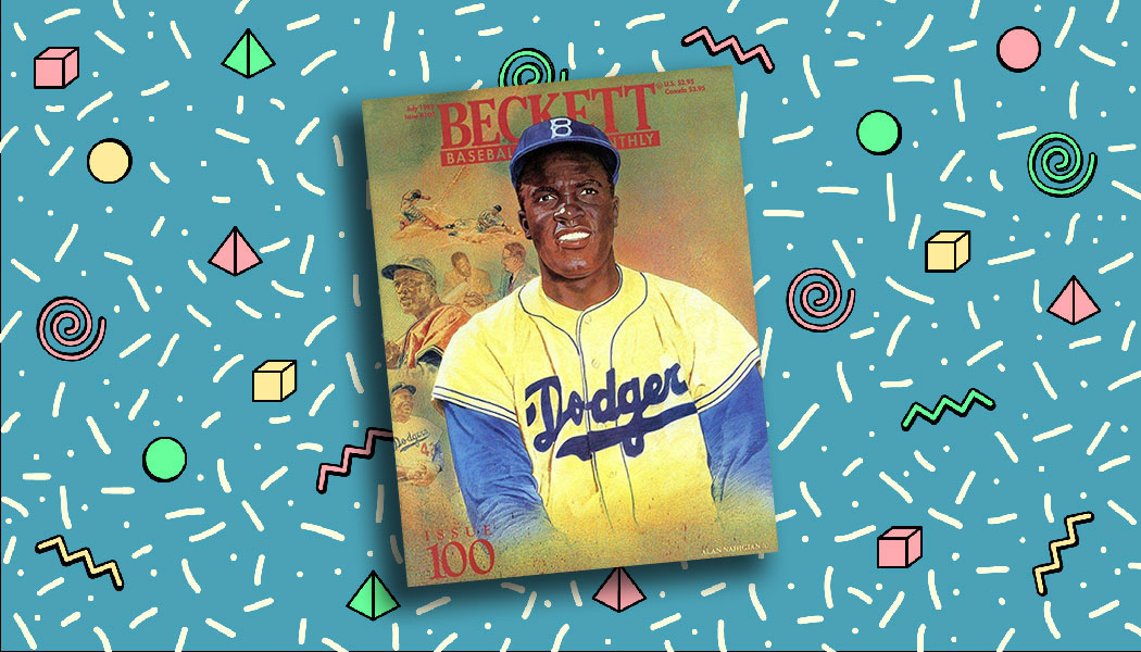 Beckett Baseball Card Monthly magazine cover June 1987 #44 Eric Davis