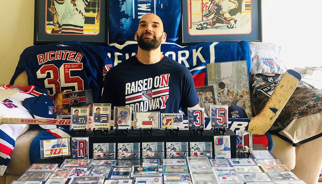 Hockey Supercollector: Ed McGrogan's Jaw-Dropping Brian Leetch Collection -  Beckett News