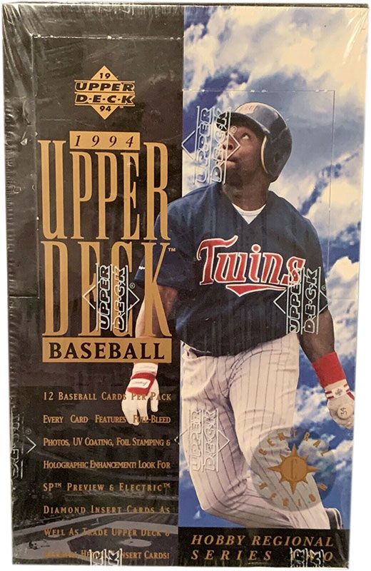 12 Cards per Pack Upper Deck Minor League Baseball Card Pack Jeter Rookie 1992 