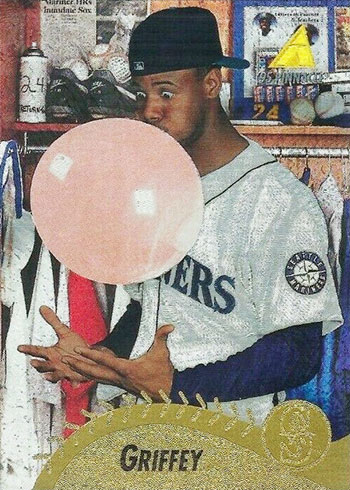 Ken Griffey Jr. 1996 Pinnacle #122 ~ Mariners, HOF