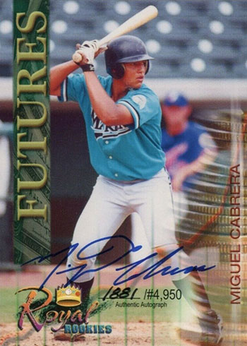 Miguel Cabrera Rookie Card Guide and Minor League Highlights