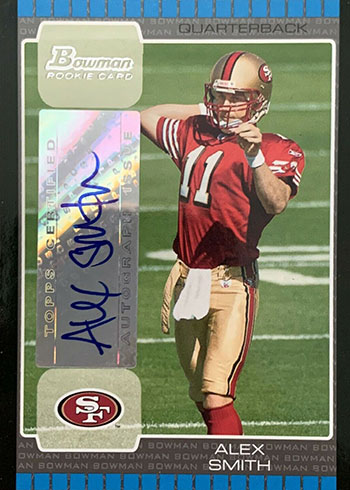 Alex Smith Autographed Signed 2005 Score Autograph Rookie Card #331 PSA/DNA