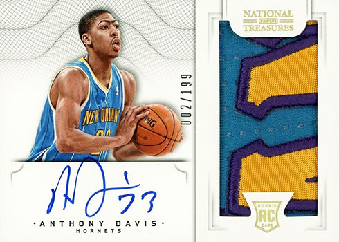 Anthony Davis Rookie Card Countdown and What's Most Valuable