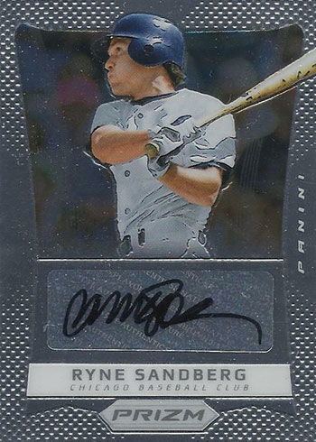 2012 Panini Prizm Baseball Autographs Ryne Sandberg