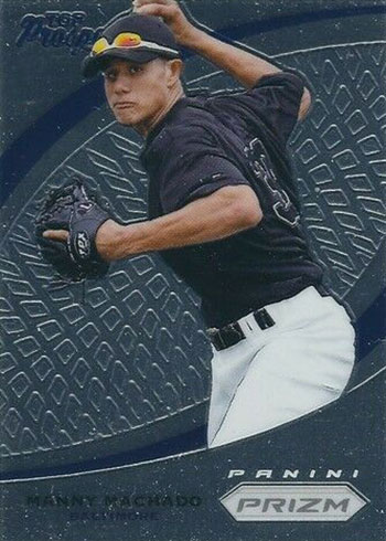 2012 Panini Prizm Baseball Top Prospects Manny Machado