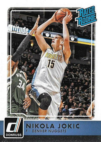 2015-16 Donruss Nikola Jokic Rookie Card