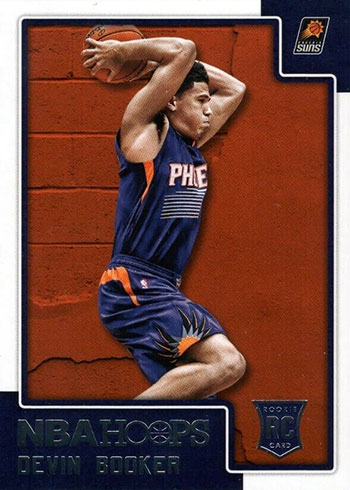 2015-16 Hoops Devin Booker Rookie Card