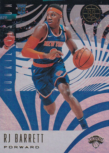 19-20 Panini Illusions Instant Impact Sapphire/199 RJ Barrett #12 Rookie sale RC