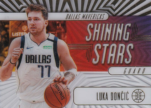 2019-20 Panini Illusions Basketball Shining Stars Luka Doncic