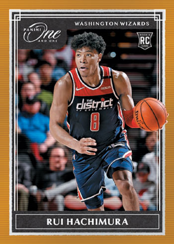 2019-20 Panini One and One Basketball Rookies Gold