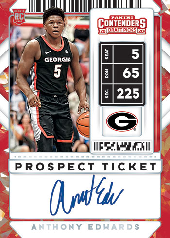 : 2020-21 Panini Contenders Draft Picks Variation #44 Ja