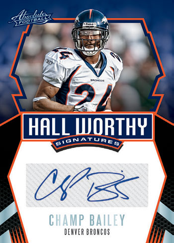 2020 Absolute Football Hall Worthy Signatures