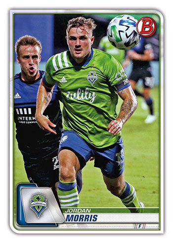 2020 Bowman MLS Jordan Morris