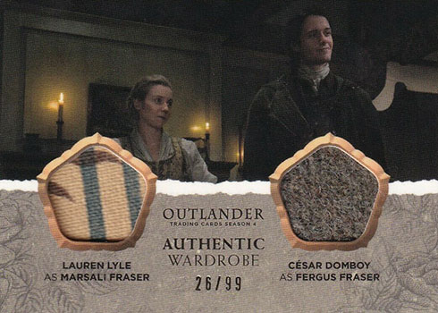 2020 Cryptozoic Outlander Season 4 Dual Wardrobe DM05