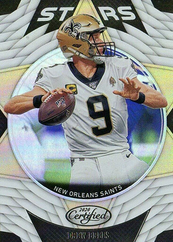 2020 Panini Certified Football Certified Stars Drew Brees