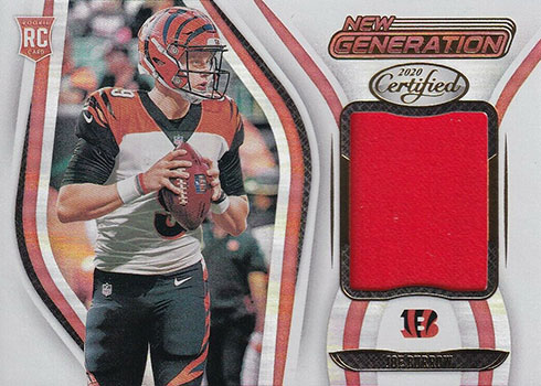 2020 Panini Certified Football New Generation Joe Burrow