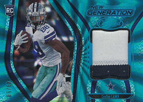 JAYLON SMITH 2020 CERTIFIED FABRIC OF THE GAME DALLAS COWBOYS