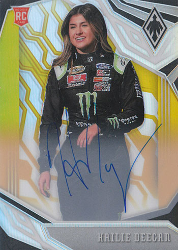 2020 Panini Chronicles Racing Phoenix Autographs Gold Hailie Deegan