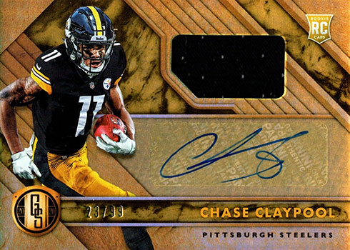 : Chase Claypool 2021 Panini Gold Standard Mother Lode 5 Piece  Jersey Card Serial #207/299 Pittsburgh Steelers : Collectibles & Fine Art