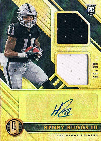 2014 PANINI BLACK GOLD VS ROOKIE JERSEY PATCH #'D 13/49 JERSEY # 1/1 MIKE  EVANS